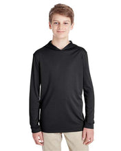 Load image into Gallery viewer, Youth Zone Performance Hooded T-Shirt