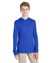 Load image into Gallery viewer, Youth Zone Performance Hooded T-Shirt