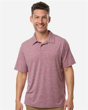 Load image into Gallery viewer, Men's Relay Heathered Stripe Polo