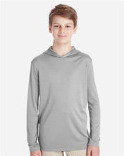 Load image into Gallery viewer, Youth Zone Performance Hooded T-Shirt