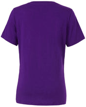 Load image into Gallery viewer, Clemson Tiger Guard Rhinestone V Neck Tee