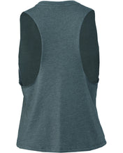 Load image into Gallery viewer, Slay! Iridescent Rhinestone Racerback Tank