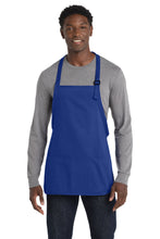 Load image into Gallery viewer, Port Authority ® Medium-Length Apron with Pouch Pockets. A510
