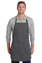 Load image into Gallery viewer, Port Authority ® Full-Length Two-Pocket Bib Apron. A600
