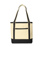 Load image into Gallery viewer, Port Authority ® Medium Cotton Canvas Tote. BG412