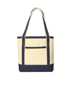 Load image into Gallery viewer, Port Authority ® Medium Cotton Canvas Tote. BG412