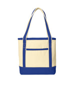 Load image into Gallery viewer, Port Authority ® Medium Cotton Canvas Tote. BG412