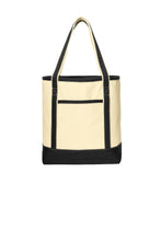 Load image into Gallery viewer, Port Authority ® Large Cotton Canvas Tote. BG413