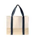 Load image into Gallery viewer, Port Authority ® Straw Market Tote BG450