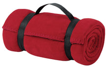 Load image into Gallery viewer, Port Authority ® - Value Fleece Blanket with Strap. BP10