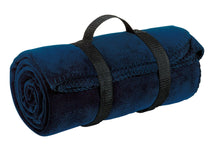 Load image into Gallery viewer, Port Authority ® - Value Fleece Blanket with Strap. BP10