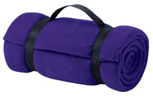 Load image into Gallery viewer, Port Authority ® - Value Fleece Blanket with Strap. BP10