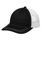 Load image into Gallery viewer, Port Authority ® Unstructured Snapback Trucker Cap C409