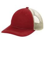 Load image into Gallery viewer, Port Authority ® Unstructured Snapback Trucker Cap C409
