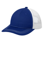 Load image into Gallery viewer, Port Authority ® Unstructured Snapback Trucker Cap C409