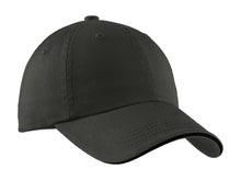 Load image into Gallery viewer, Port Authority ® Sandwich Bill Cap with Striped Closure. C830
