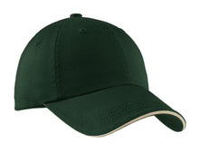 Load image into Gallery viewer, Port Authority ® Sandwich Bill Cap with Striped Closure. C830