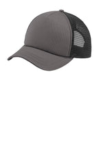 Load image into Gallery viewer, Port Authority ® 5-Panel Twill Foam Trucker Cap. C936
