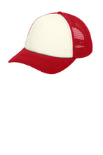 Load image into Gallery viewer, Port Authority ® 5-Panel Twill Foam Trucker Cap. C936