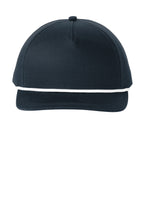 Load image into Gallery viewer, Port Authority ® Snapback Five-Panel Rope Cap C962
