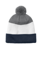 Load image into Gallery viewer, Port Authority ® Cozy Striped Pom Beanie C979