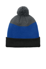 Load image into Gallery viewer, Port Authority ® Cozy Striped Pom Beanie C979