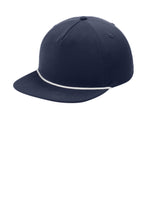 Load image into Gallery viewer, Port Authority ® 5-Panel Poly Rope Cap C981