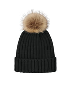 Load image into Gallery viewer, Port Authority ® Faux Fur Pom Beanie C990