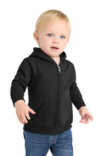 Load image into Gallery viewer, Port & Co ™ Infant Core Fleece Full-Zip Hooded Sweatshirt. CAR78IZH