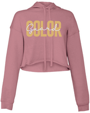 Load image into Gallery viewer, Color Guard Crop Hoodie