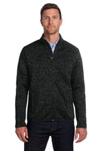Load image into Gallery viewer, Port Authority ® Sweater Fleece Jacket. F232