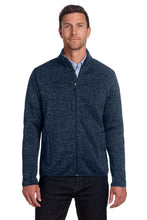 Load image into Gallery viewer, Port Authority ® Sweater Fleece Jacket. F232