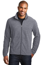 Load image into Gallery viewer, Port Authority ® Heather Microfleece Full-Zip Jacket. F235