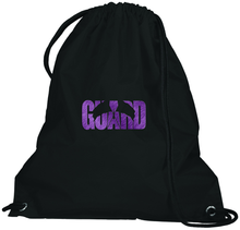 Load image into Gallery viewer, Embroidered Color Guard w/ Flags Cinch Bag