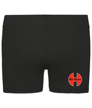 Load image into Gallery viewer, Hartsville Embroidered Logo Spandex Short