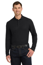 Load image into Gallery viewer, Port Authority ® Long Sleeve Core Classic Pique Polo. K100LS