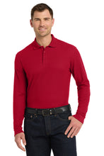 Load image into Gallery viewer, Port Authority ® Long Sleeve Core Classic Pique Polo. K100LS