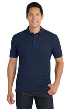 Load image into Gallery viewer, Port Authority ® Core Classic Pique Pocket Polo. K100P