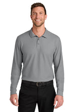 Load image into Gallery viewer, Port Authority ® Wearever Signature Pique Long Sleeve Polo K200LS
