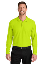 Load image into Gallery viewer, Port Authority ® Wearever Signature Pique Long Sleeve Polo K200LS
