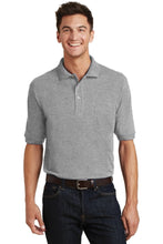 Load image into Gallery viewer, Port Authority ® Heavyweight Cotton Pique Polo with Pocket. K420P