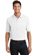 Load image into Gallery viewer, Port Authority ® Heavyweight Cotton Pique Polo with Pocket. K420P