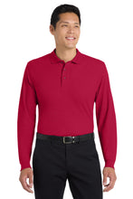 Load image into Gallery viewer, Port Authority ® Silk Touch™ Long Sleeve Polo. K500LS