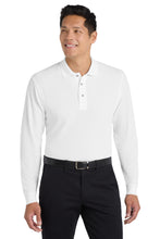 Load image into Gallery viewer, Port Authority ® Silk Touch™ Long Sleeve Polo. K500LS