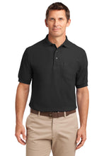 Load image into Gallery viewer, Port Authority ® Silk Touch™ Polo with Pocket. K500P