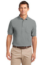 Load image into Gallery viewer, Port Authority ® Silk Touch™ Polo with Pocket. K500P
