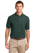 Load image into Gallery viewer, Port Authority ® Silk Touch™ Polo with Pocket. K500P