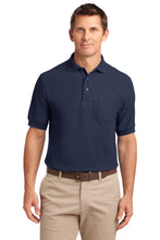 Load image into Gallery viewer, Port Authority ® Silk Touch™ Polo with Pocket. K500P