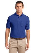Load image into Gallery viewer, Port Authority ® Silk Touch™ Polo with Pocket. K500P