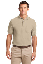 Load image into Gallery viewer, Port Authority ® Silk Touch™ Polo with Pocket. K500P